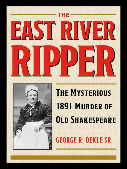 Title details for The East River Ripper by Dekle Sr. - Available